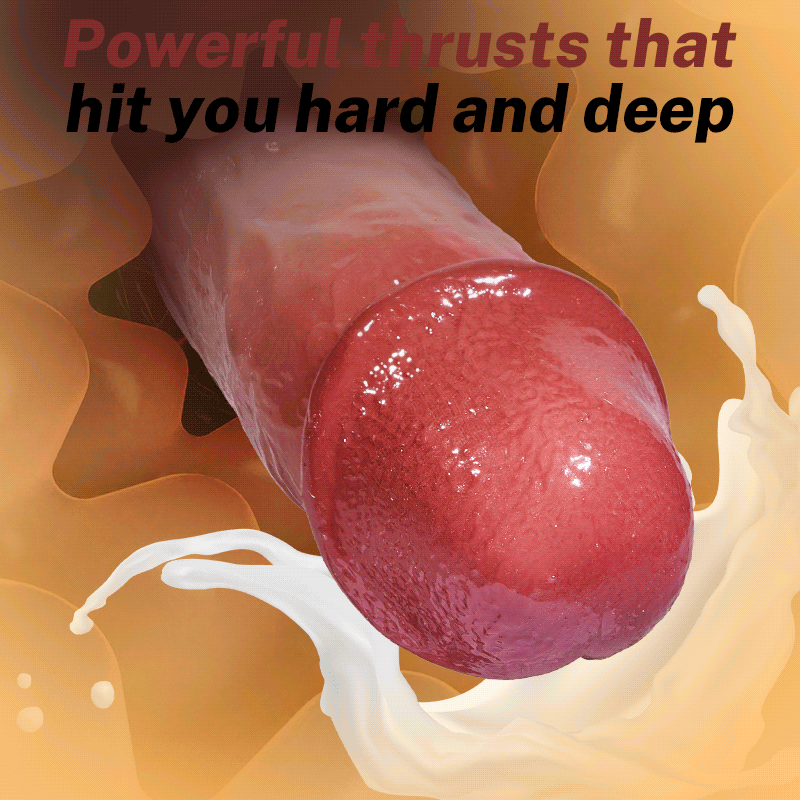 Marcus - 10.04" Long Thick Thrusting Dildo Powerful Deep Pleasure for Experienced Women