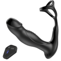 Blossom - 9 Wriggling Swaying Male Prostate Toy with Cock Ring