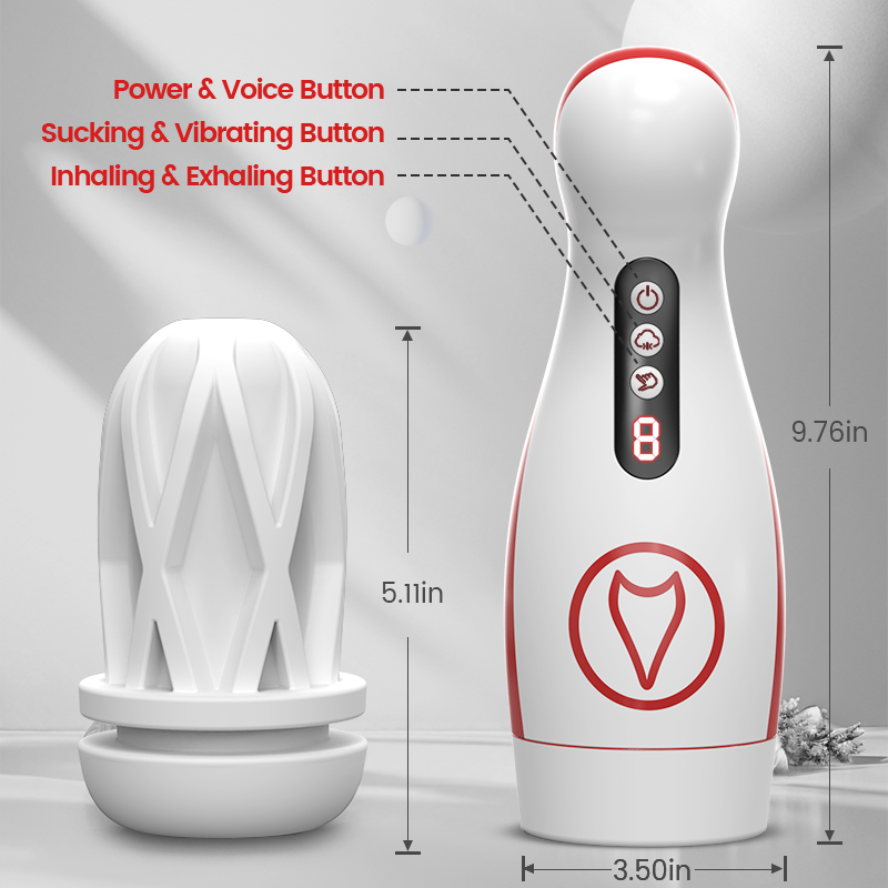 Kama - 7 Sucking Vibrating Voice Mode Masturbator